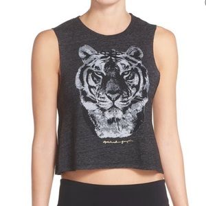 Spiritual Gangster Tiger Crop tank